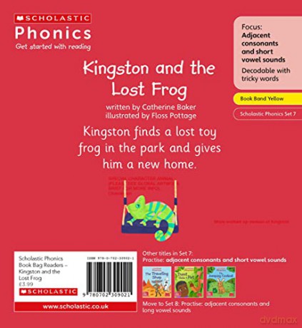 Scholastic Phonics for Little Wandle: Starter Pack 4. Decodable Phonic Books for Ages 4-6 (Phonics Book Bag Readers Fiction) - Catherine Baker [KSIĄŻKA]