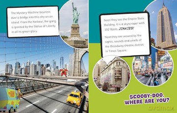Scooby-Doo Explores Cities (Scooby-Doo, Where Are You) - John Sazaklis [KSIĄŻKA]