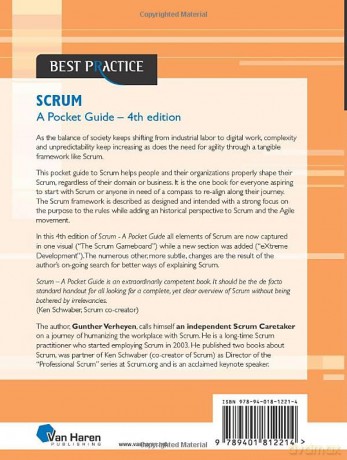 Scrum A Pocket Guide - 4th edition: A Smart Travel Companion: A Smart Travel Companion - A Pocket Guide (Best Practice) - Gunther Verheyen [KSIĄŻKA]