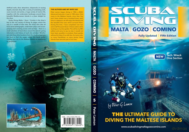 Scuba Diving Malta Gozo Comino: The Ultimate Guide to Diving the Maltese Islands - Peter Lemon [KSIĄŻKA]