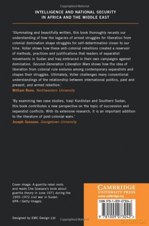 Second-Generation Liberation Wars: Rethinking Colonialism in Iraqi Kurdistan and Southern Sudan (Intelligence and National Security in Africa and the Middle East) - Yaniv Voller [KSIĄŻKA]