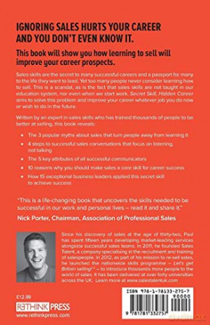 Secret Skill, Hidden Career: The Surprising Link Between Sales Ability And Your Career Success - Paul Owen [KSIĄŻKA]