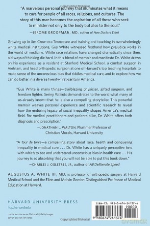 Seeing Patients: A Surgeon's Story of Race and Medical Bias, With a New Preface - Augustus A. White [KSIĄŻKA]