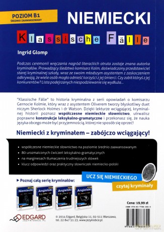 Niemiecki kryminał z ćwiczeniami Klassische Fälle [KSĄŻKA]