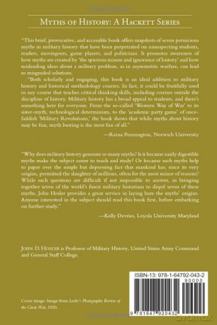 Seven Myths of Military History (Myths of History: A Hackett Series) - John D. Hosler [KSIĄŻKA]