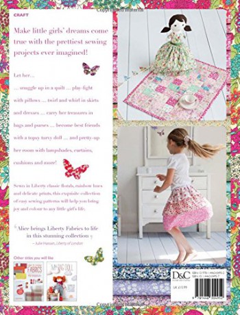 Sew Pretty for Little Girls: Over 20 simple sewing projects for little girls - Alice Garrett [KSIĄŻKA]
