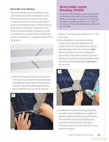 Sewing Quilted Patchwork Jackets: Four Approaches, 10 Distinctive Designs, Two Downloadable Patterns: Four Approaches, Ten Distinctive Designs, Two Downloadable Patterns - Rae Cumbie [KSIĄŻKA]