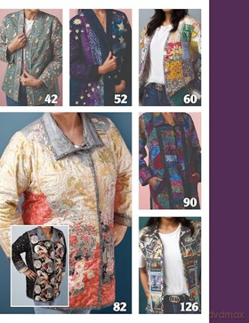 Sewing Quilted Patchwork Jackets: Four Approaches, 10 Distinctive Designs, Two Downloadable Patterns: Four Approaches, Ten Distinctive Designs, Two Downloadable Patterns - Rae Cumbie [KSIĄŻKA]