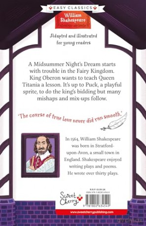 Shakespeare: A Midsummer Night's Dream (Easy Classics): 2 (The William Shakespeare Children's Collection (Series 1)) - Georgina Brown [KSIĄŻKA]