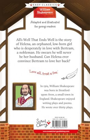 Shakespeare: All's Well That Ends Well (Easy Classics): 3 (The William Shakespeare Children's Collection (Series 1)) - Georgina Brown [KSIĄŻKA]