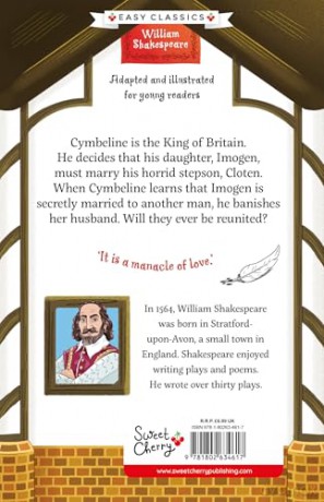 Shakespeare: Cymbeline (Easy Classics): 6 (The William Shakespeare Children's Collection (Series 1)) - Georgina Brown [KSIĄŻKA]