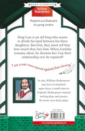 Shakespeare: King Lear (Easy Classics): 10 (The William Shakespeare Children's Collection (Series 1)) - Gemma Barder [KSIĄŻKA]