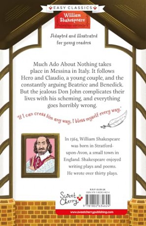 Shakespeare: Much Ado About Nothing (Easy Classics): 8 (The William Shakespeare Children's Collection (Series 1)) - Gemma Barder [KSIĄŻKA]