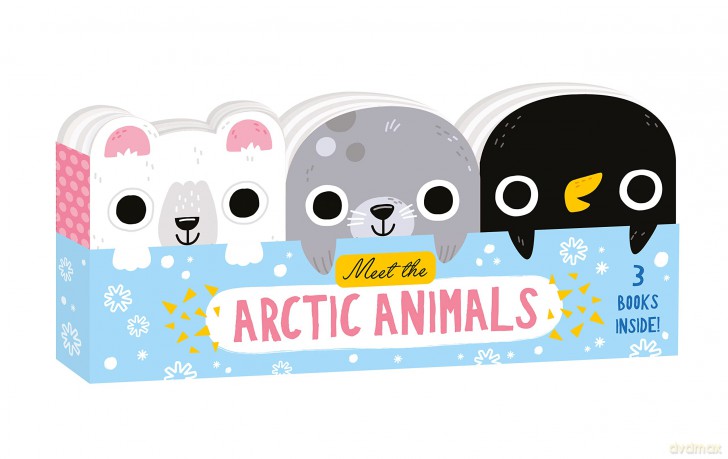 Shaped Animal Board Book Set Artic [KSIĄŻKA]