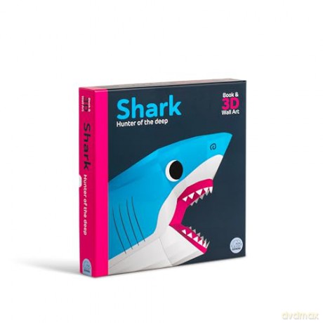 Shark - Hunter of the Deep (Awesome 3D Wall Art) - Sheridan Parker [KSIĄŻKA]