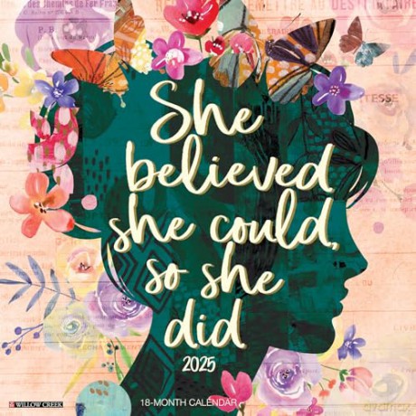 She Believed She Could 2025 Wall [KSIĄŻKA]