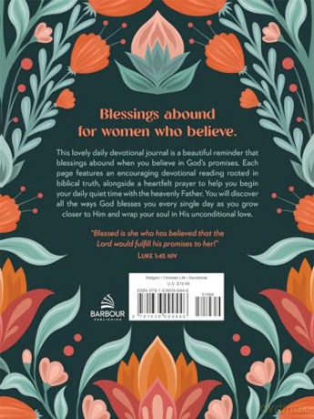 She Will Be Blessed: A Daily Devotional Journal for Women of Faith - Compiled by Barbour Staff [KSIĄŻKA]