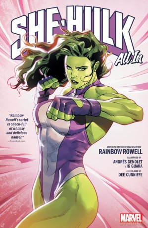 She-Hulk by Rainbow Rowell Vol. 5: All In (SENSATIONAL SHE-HULK) - Rainbow Rowell [KSIĄŻKA]