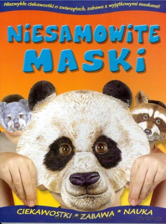 Niesamowite maski (pomarańczowa) [KSĄŻKA]