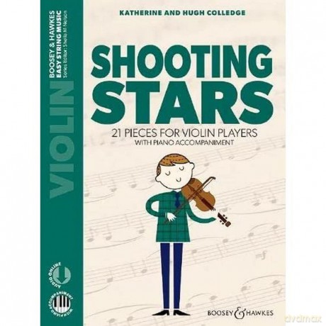 Shooting Stars: 21 Pieces for Violin Players (Easy String Music) - Sheila Mary Nelson [KSIĄŻKA]