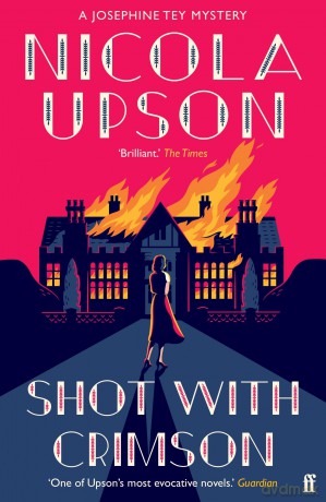 Shot with Crimson: An evocative murder mystery plays out on the set of Hitchcock's Rebecca - Nicola Upson [KSIĄŻKA]