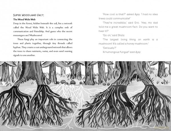 Shyla's Wood Wide Web (The Woodland Explorers Club) - Ewa Jozefkowicz [KSIĄŻKA]