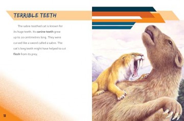 Siberian Tiger vs Sabre-Toothed Cat (Beastly Battles) - Charles C. Hofer [KSIĄŻKA]