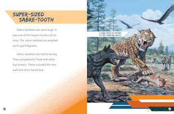 Siberian Tiger vs Sabre-Toothed Cat (Beastly Battles) - Charles C. Hofer [KSIĄŻKA]
