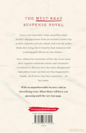 Silent Sister: With incredible twists and an unputdownable story, Silent Sister is the gripping YA thriller of the year. - Megan Davidhizar [KSIĄŻKA]