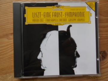 Sinopoli Staatskapelle Dresden: Liszt A Faust Symphony [CD]