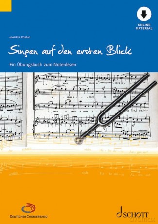 Singen auf den ersten Blick: Ein Übungsbuch zum Notenlesen - Martin Sturm [KSIĄŻKA]
