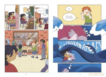 Sink or Swim: (A Graphic Novel) (Just Roll with It) - Veronica Agarwal [KOMIKS]