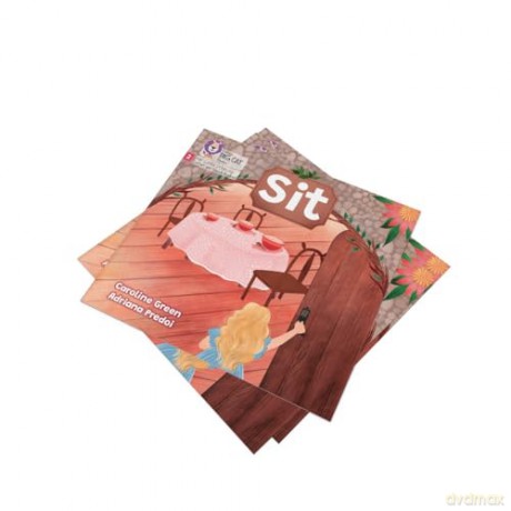 Sit: Phase 2 Set 1 Blending practice (Big Cat Phonics for Little Wandle Letters and Sounds Revised) - Caroline Green [KSIĄŻKA]