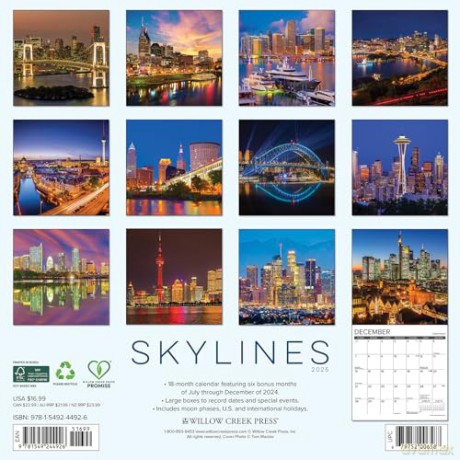 Skylines 2025 Wall [KSIĄŻKA]