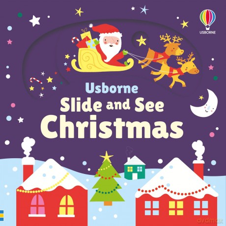 Slide and See Christmas (Slide and See Books) - Fiona Watt [KSIĄŻKA]