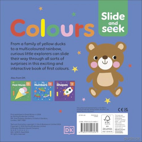 Slide and Seek Colours [KSIĄŻKA]