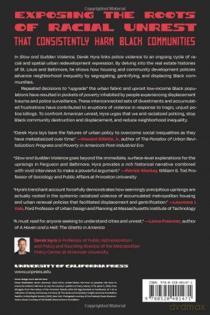 Slow and Sudden Violence: Why and When Uprisings Occur - Derek Hyra [KSIĄŻKA]
