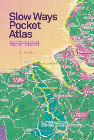 Slow Ways Pocket Atlas: An atlas of walking routes connecting all of Britain's towns, cities and national landscapes. - Slow Ways CIC [KSIĄŻKA]