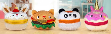 Snackettes Pandy Roll: Keyring Plushie - Alice Fewery [KSIĄŻKA]