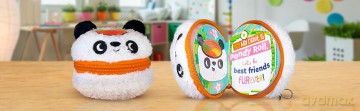 Snackettes Pandy Roll: Keyring Plushie - Alice Fewery [KSIĄŻKA]