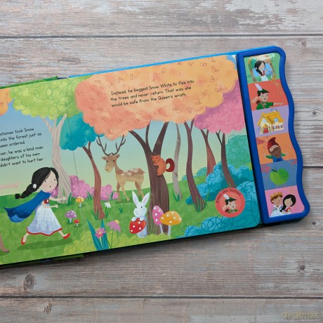 Snow White And The Seven Dwarfs Fairy Tale Sound Book - 6 Enchanting Sound Buttons To Press And Play [KSIĄŻKA]