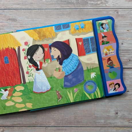 Snow White And The Seven Dwarfs Fairy Tale Sound Book - 6 Enchanting Sound Buttons To Press And Play [KSIĄŻKA]