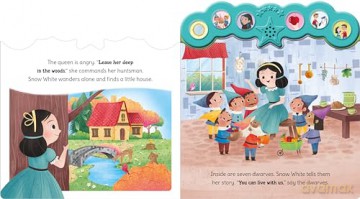 Snow White and the Seven Dwarves (Read-along Sound Book) - Igloo Books [KSIĄŻKA]