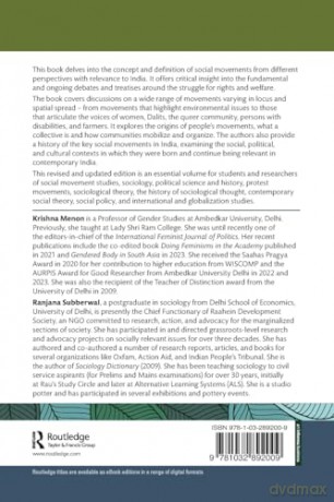 Social Movements in Contemporary India - Krishna Menon [KSIĄŻKA]