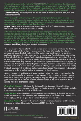 Social Scientists in the Civic Space: Ethical Perspectives on Democratic Involvement (Ethics, Human Rights and Global Political Thought) - Arundhati Virmani [KSIĄŻKA]