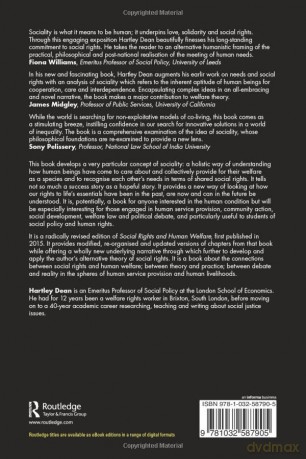 Sociality: Social Rights and Human Welfare - Hartley Dean [KSIĄŻKA]