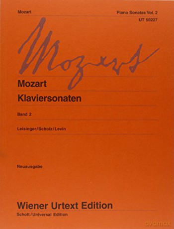 Sonatas for Piano, Vol. 2: Edité d'apres les sources. piano. - Wolfgang Amadeus Mozart [KSIĄŻKA]