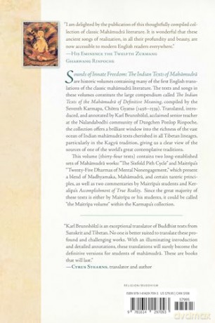 Sounds of Innate Freedom: The Indian Texts of Mahamudra, Volume 2 - Karl Brunnhölzl [KSIĄŻKA]