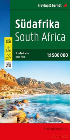 South Africa: Road Map 1:1,500,000 scale: wegenkaart 1:1.500.000 (F&B Wegenkaarten) - Freytag-Berndt [KSIĄŻKA]