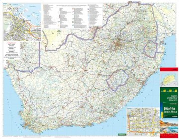 South Africa: Road Map 1:1,500,000 scale: wegenkaart 1:1.500.000 (F&B Wegenkaarten) - Freytag-Berndt [KSIĄŻKA]